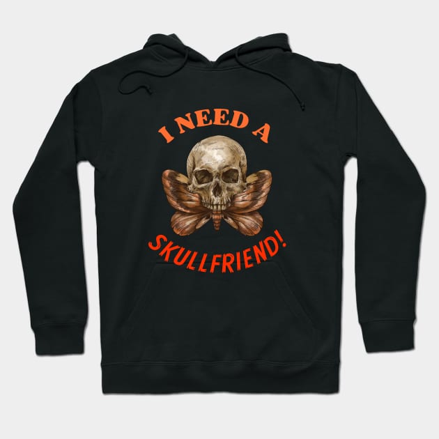 SKULLFRIEND -3- Dead Horror | Happy Halloween | Funny Halloween | Halloween Costume Hoodie by Cosmic Story Designer